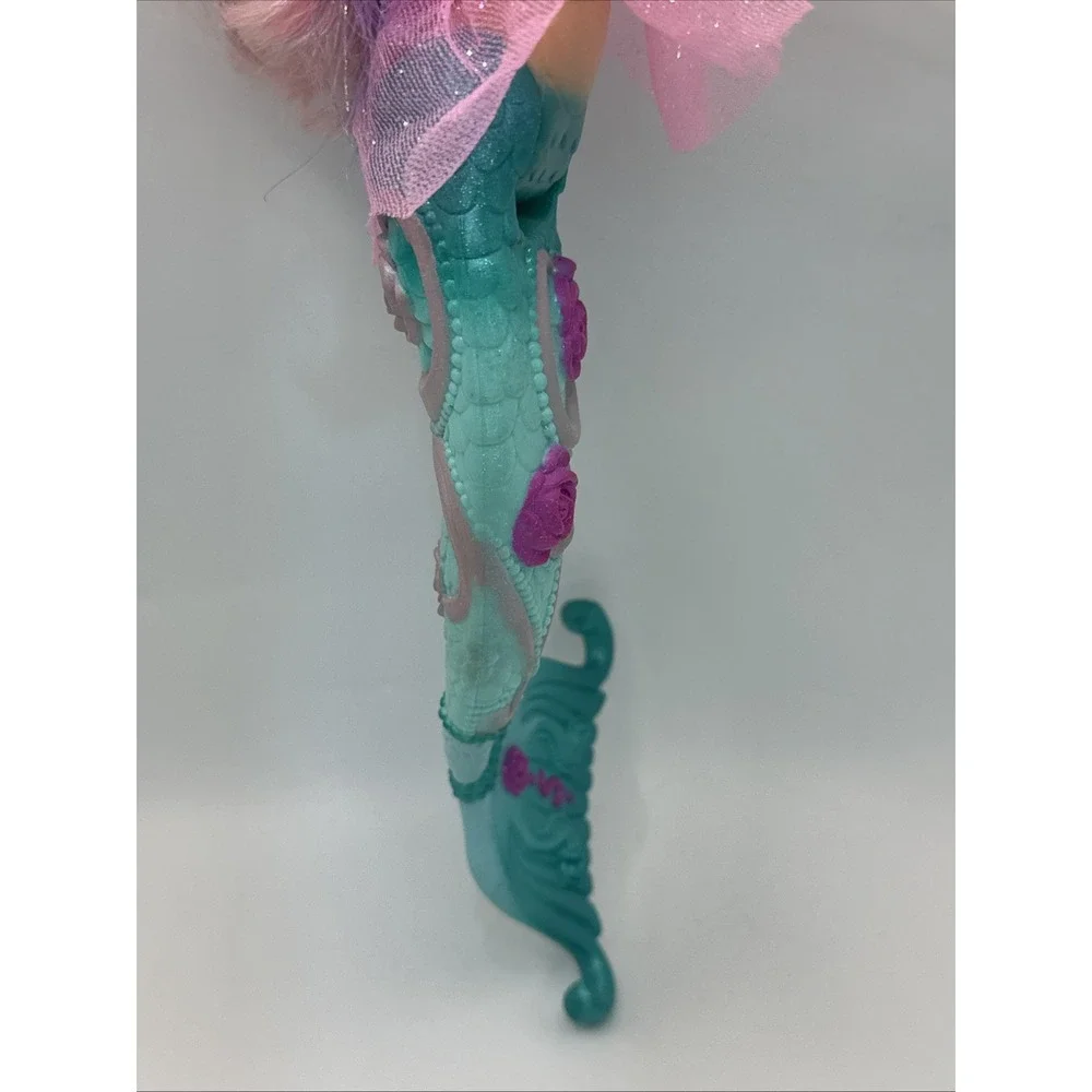 Barbie Fairytopia Mermaidia Shella Mermaid Doll 2005 Complete Skirt Wand